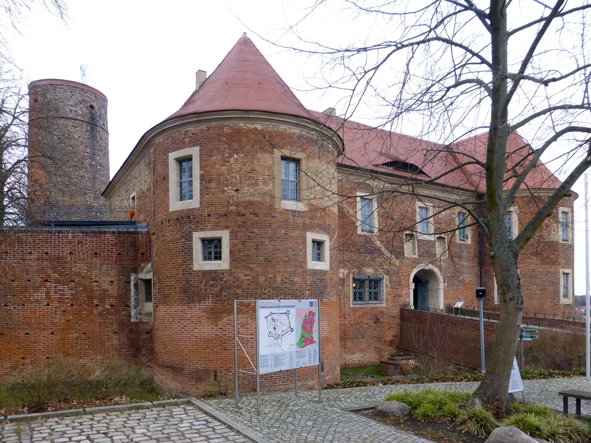Burg Eisenhardt in Bad Belzig – mittelalterliche Burg über der Altstadt, Hoher Fläming, Brandenburg
