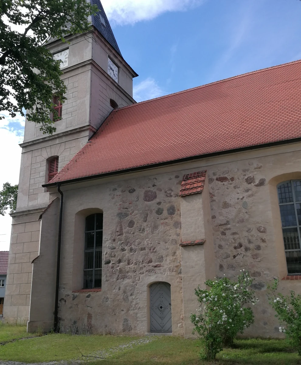 Stadtkirche St. Lambertus in Brück – evangelische Kirche in der Kleinstadt, Potsdam-Mittelmark, Brandenburg