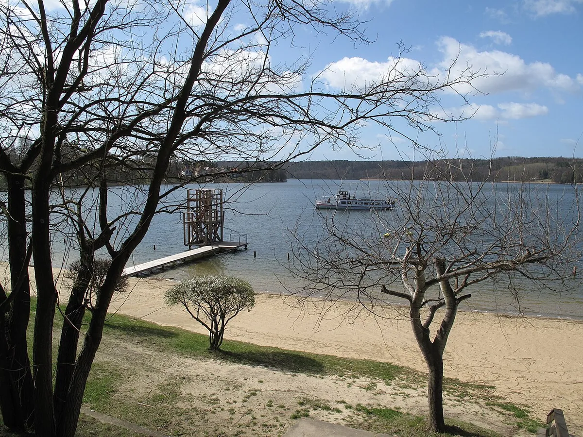 Strandbad Buckow am Schermützelsee – Nordostufer, Kurort Buckow, Märkische Schweiz, Märkisch-Oderland, Brandenburg