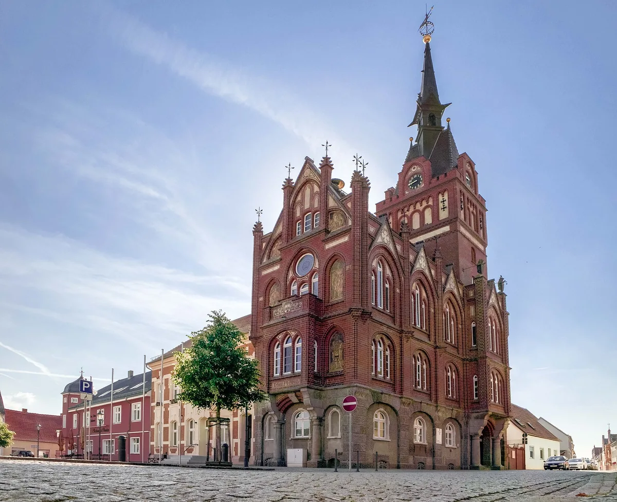 Rathaus Golßen in Golßen, Brandenburg