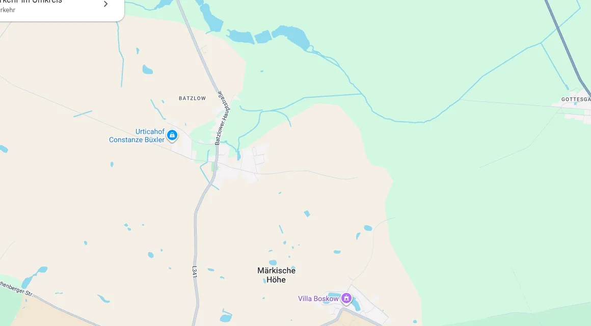 Karte Einsatzgebiet Schlüsseldienst Hillemeyer in Märkische Höhe, Brandenburg