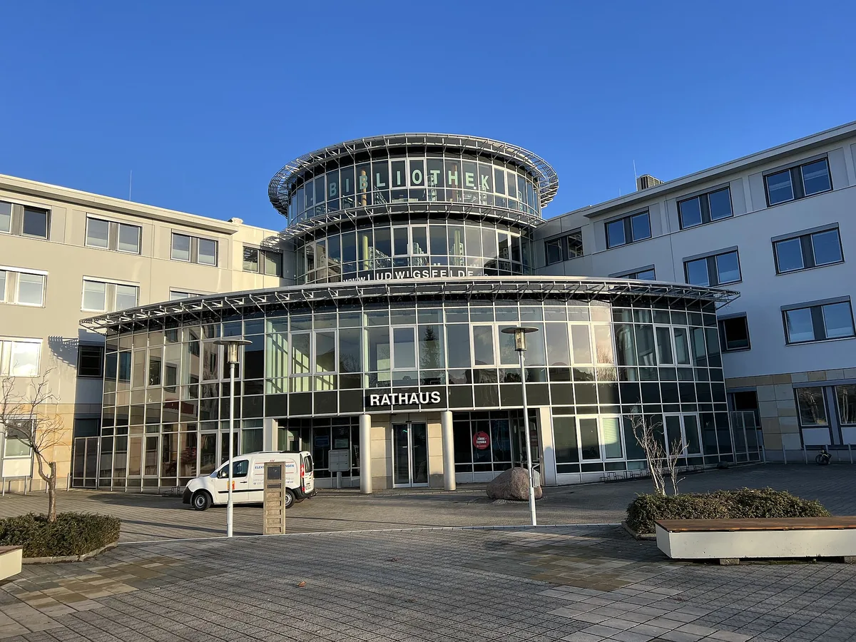 Rathaus Ludwigsfelde in Ludwigsfelde, Brandenburg
