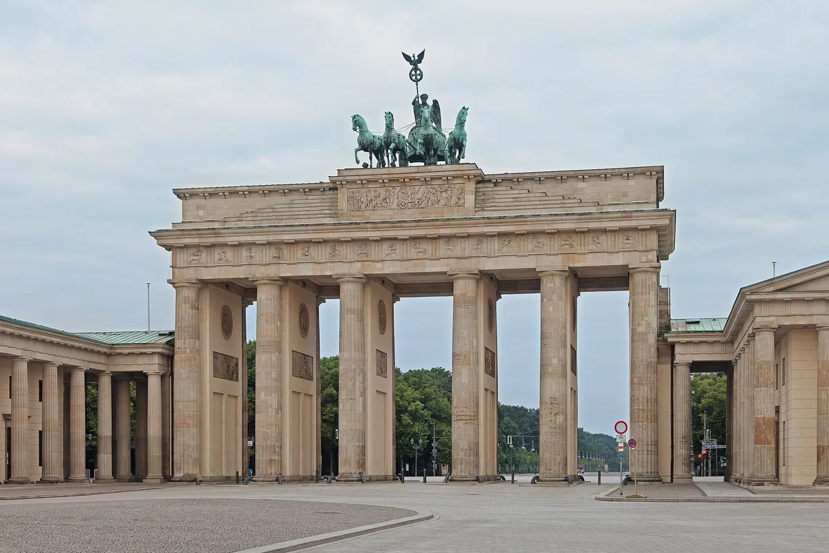 Brandenburger Tor in Mitte, Berlin