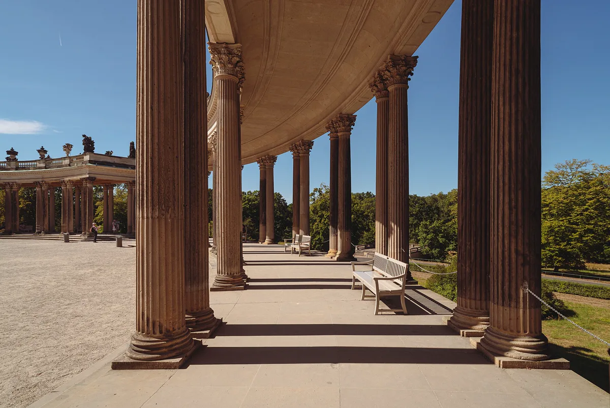 Schloss Sanssouci in Potsdam, Brandenburg