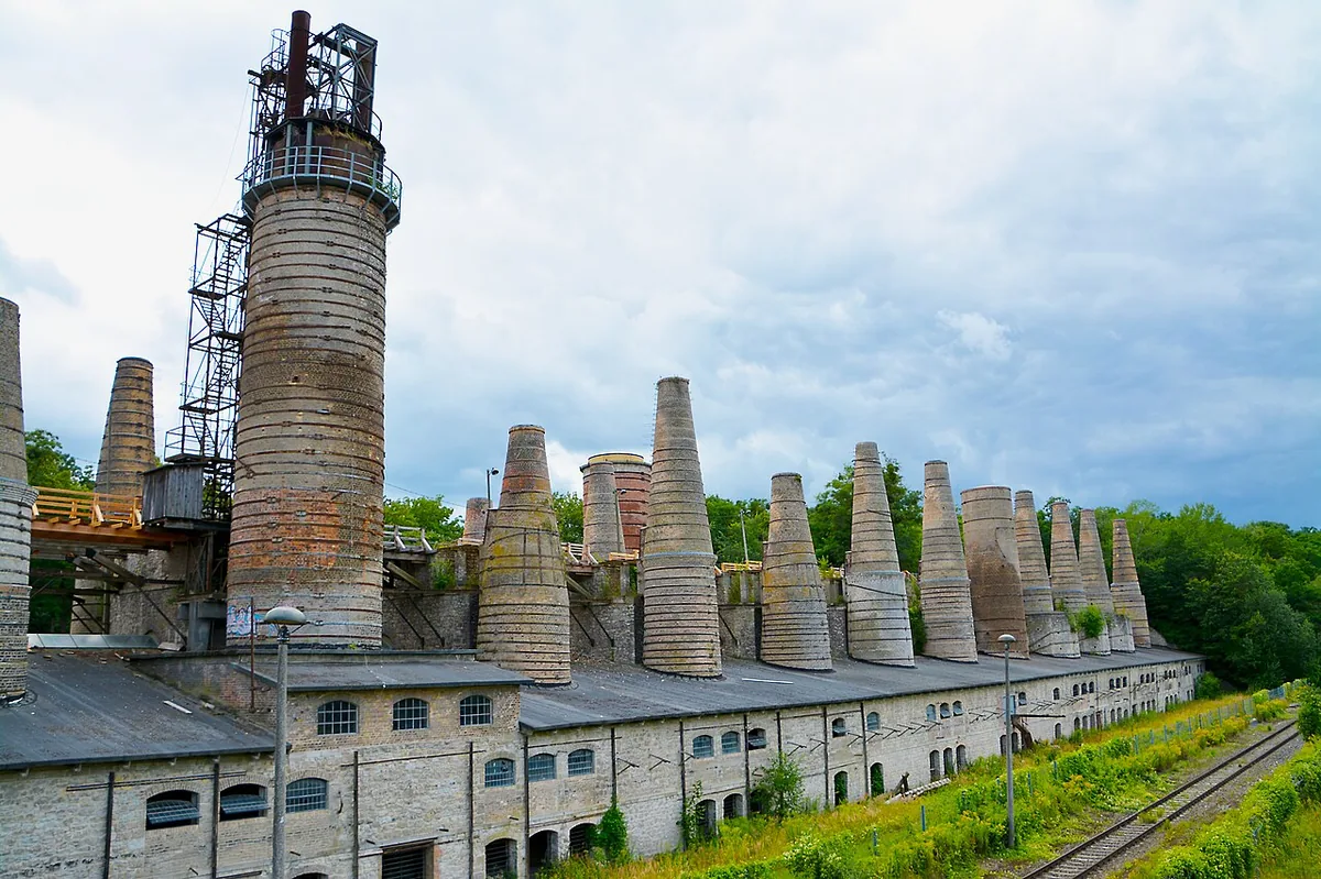 Museumspark Rüdersdorf – Schachtofenbatterie am Kalksteintagebau, Ortsteil Rüdersdorf/Kalkberge, Märkisch-Oderland, Brandenburg