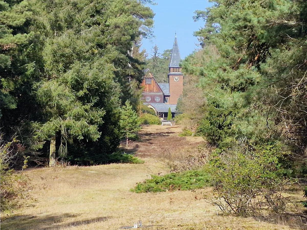 Friedhofskapelle auf dem Südwestkirchhof in Stahnsdorf, Brandenburg