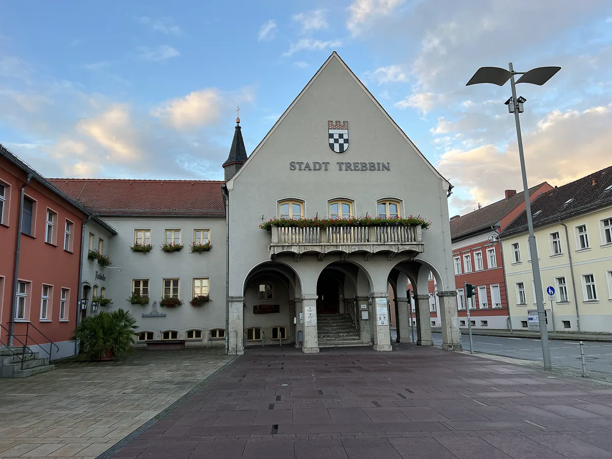 Rathaus Trebbin in Trebbin, Brandenburg